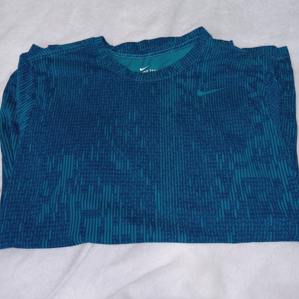 Nike Men's Adult Sz 2XL Tee Shirt Short Sleeve Regular Dri Fit Casual Athletic - Picture 11 of 11